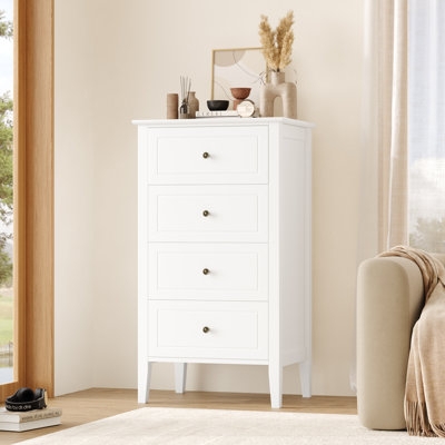 Dresser Inset Panels White 4 Drawer Dresser Storage