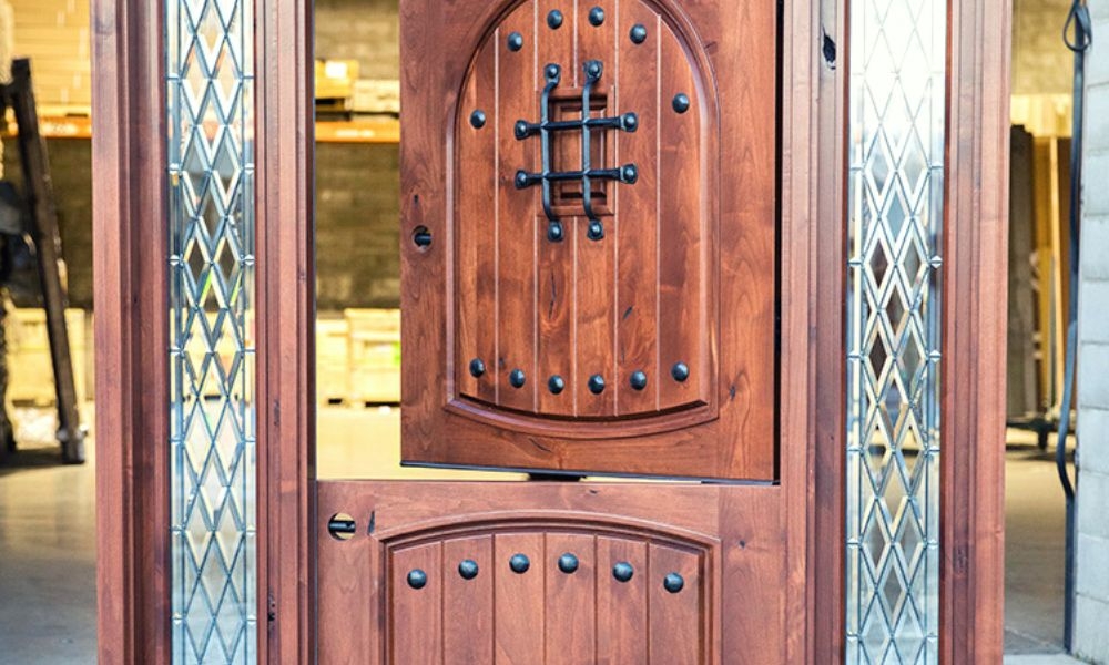 Dutch Door Speakeasy Window Rustic Dutch Front Door