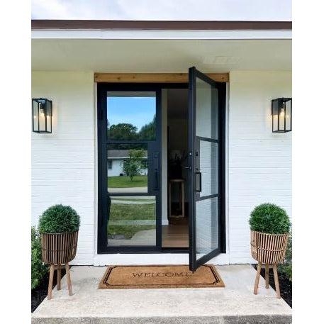 Black French Doors Exterior