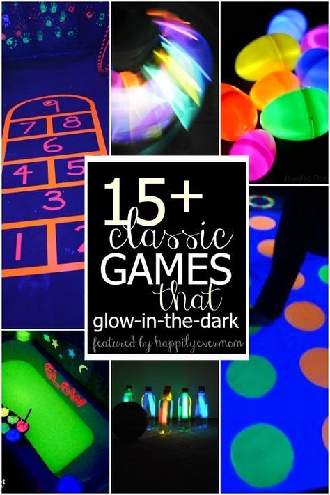 Game Set: Neon Palette and Multi Game Collage for Kids