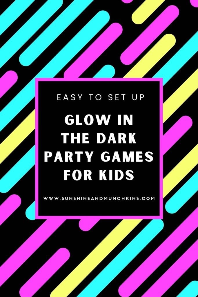 Graphic Design: Neon Diagonal Stripes and Magenta Border