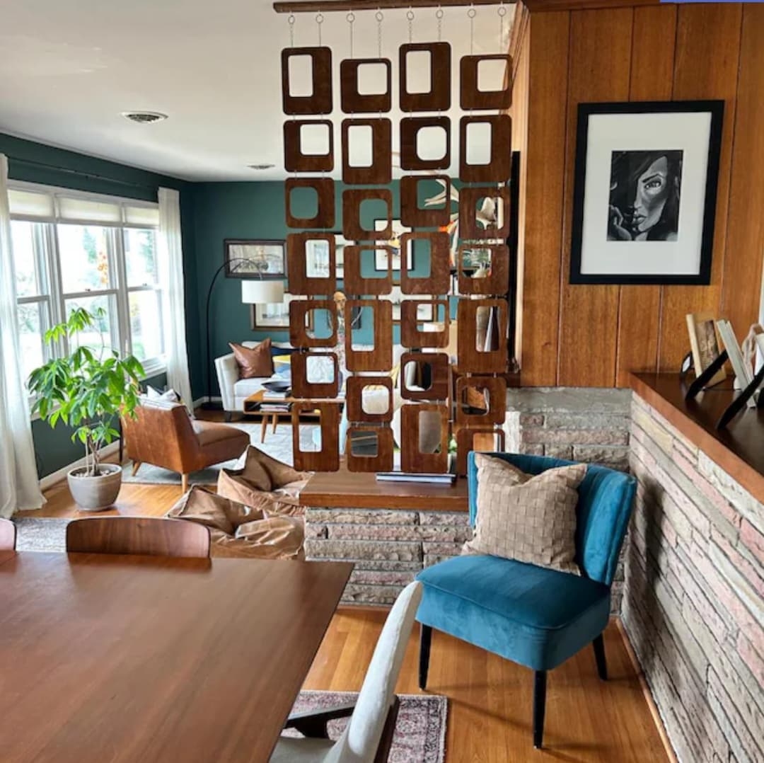 Mid Century Modern Room Divider