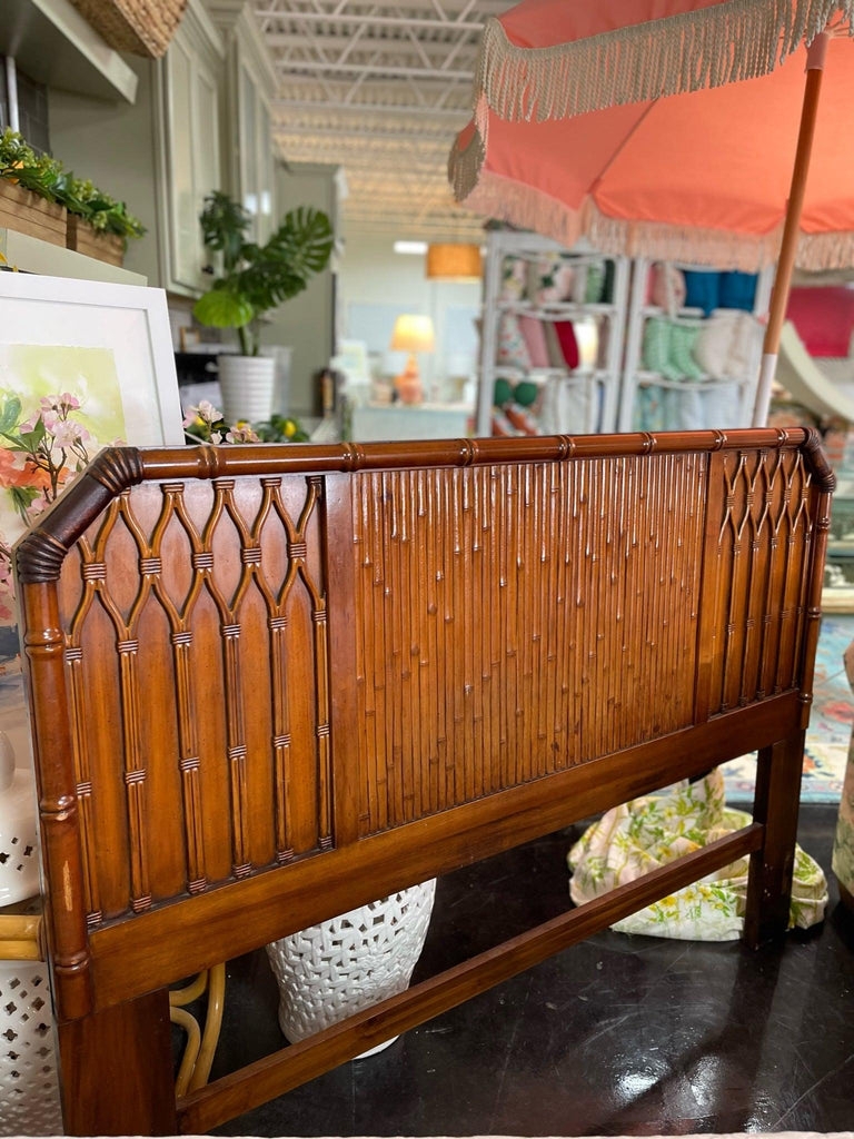 Headboard Lattice Side Panels Palm Beach Style Furniture