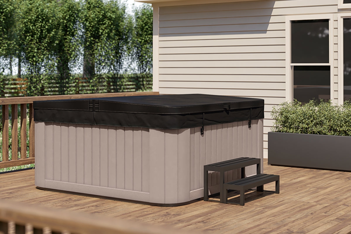 Hot Tub Cover Bi Fold Hinge Mocha Replacement Cover