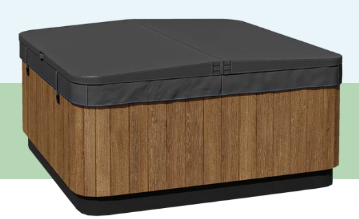 Hot Tub Custom Fit Charcoal Folding Lid Insulated Hot Tub Top
