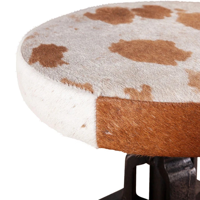 Industrial Stool with Adjustable Mechanism and Spots