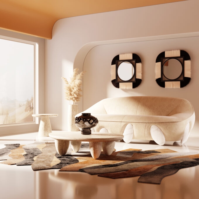 Irregular Shaped Rug