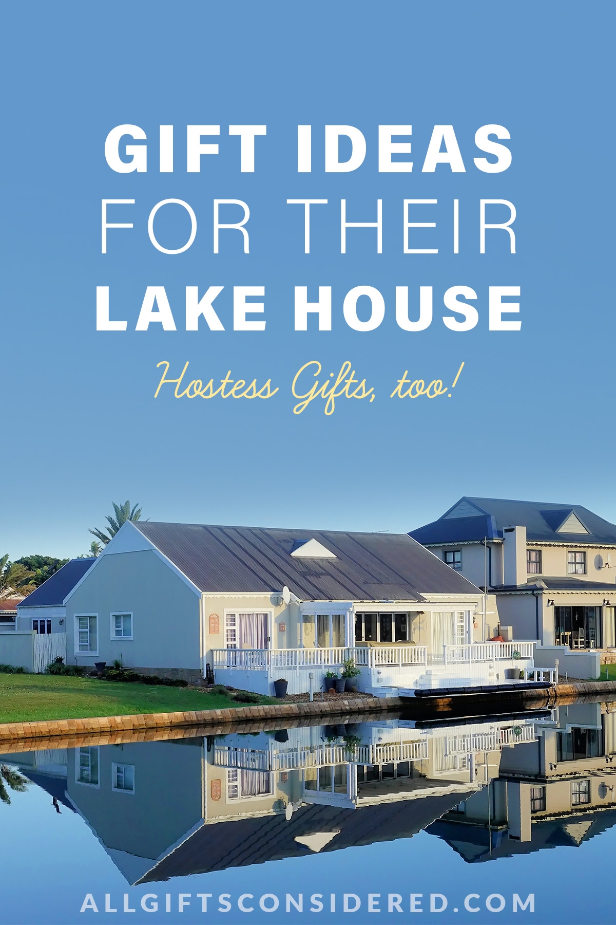 Lake House Waterfront Deck Coastal Lake House Exterior