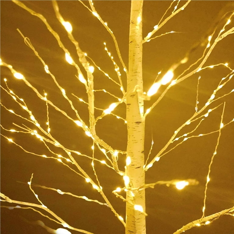 Lighted Birch Tree High Density Indoor Birch Branch Light