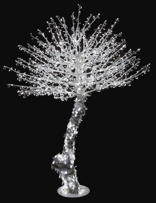 Lighted Tree Luminous Trunk Crystal Beaded Lighted Tree