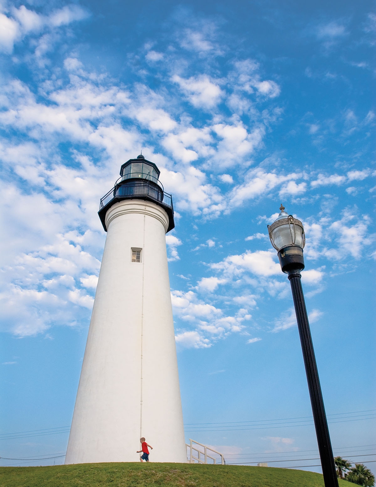 Lighthouse Tapered Silhouette Lantern Room Historic White Tower
