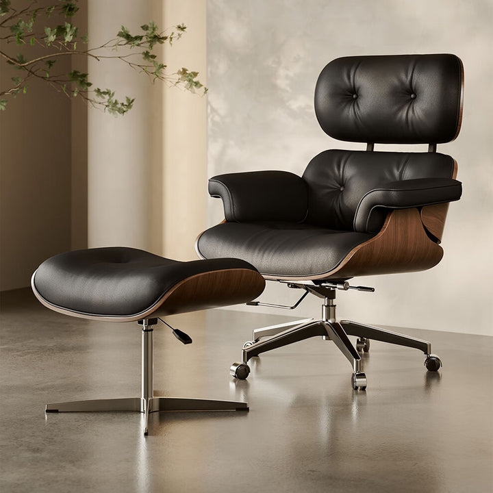 Mid Century Modern Chair And Ottoman