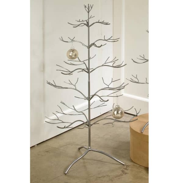 Minimalist Ornament Tree With Tripod Base Hanging Branches
