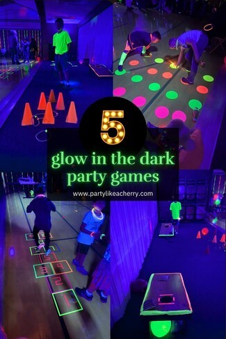 Party Game Setup: DIY Neon Accents and High Contrast Glow Games