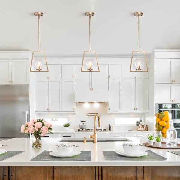 Champagne Bronze Pendant Light