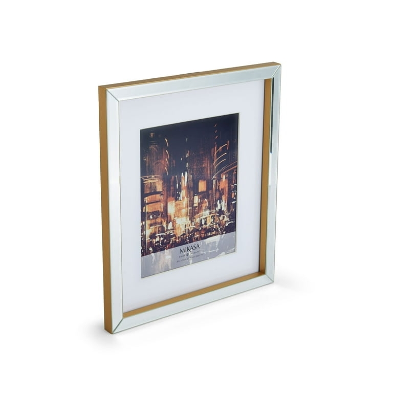 Picture Frame Gold Sides Mikasa Modern Glam Display