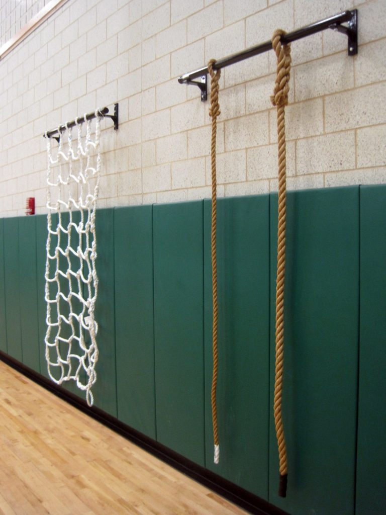 Pull Up Bar: Climbing Ropes and Commercial Gym Hardware