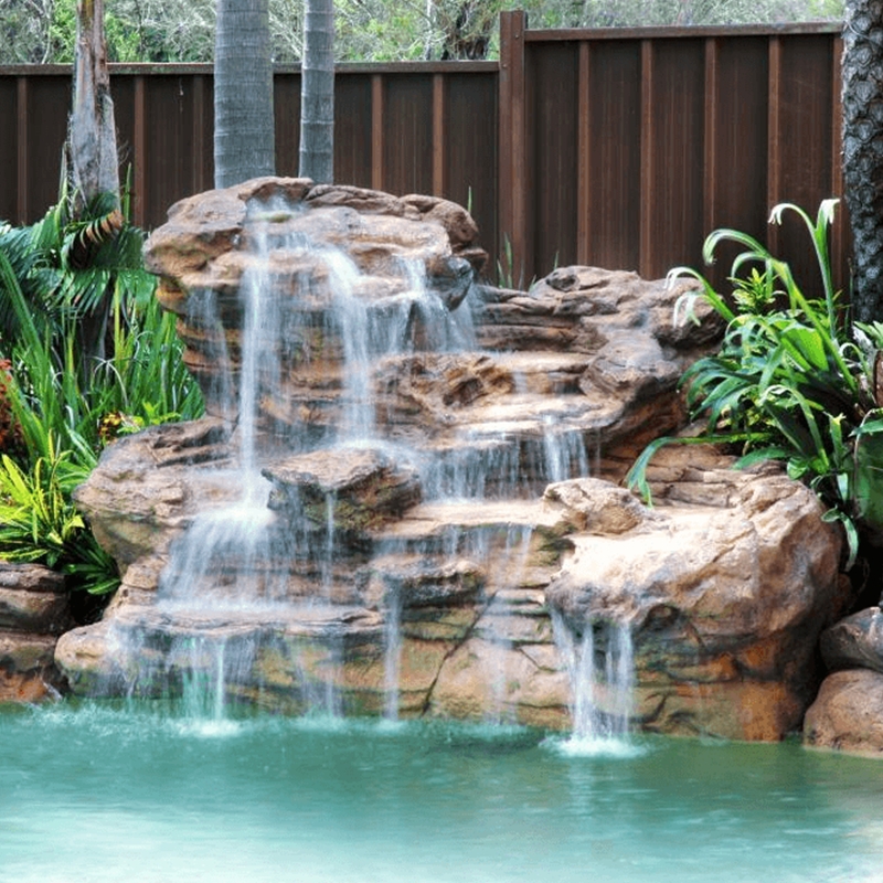 Exterior Waterfall