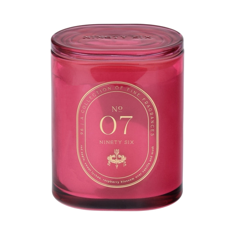Scented Candle Raspberry Red Glass Raspberry Red Candle Jar