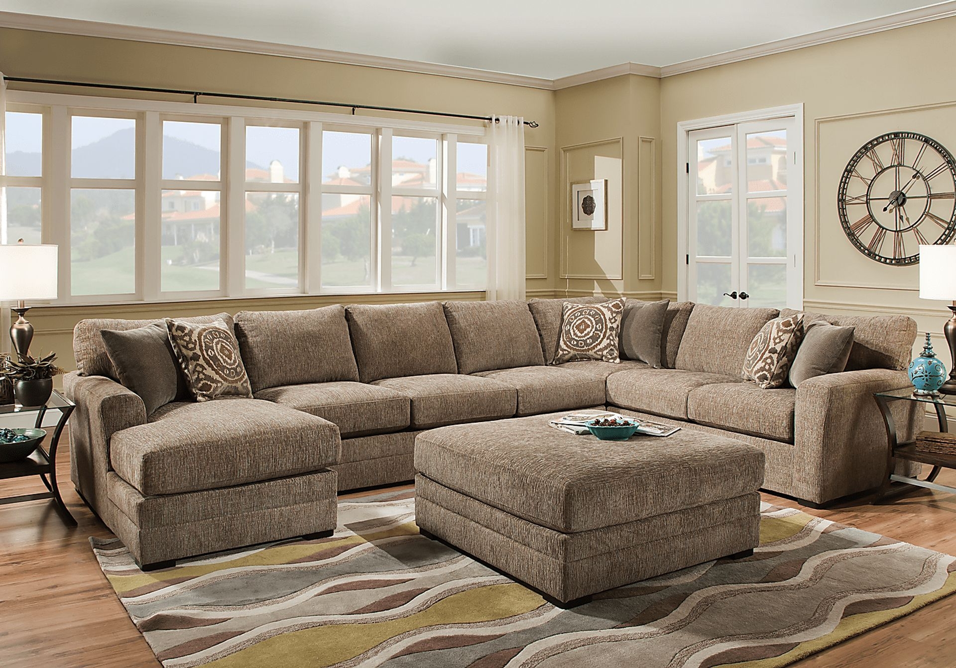 Taupe Color Sofa