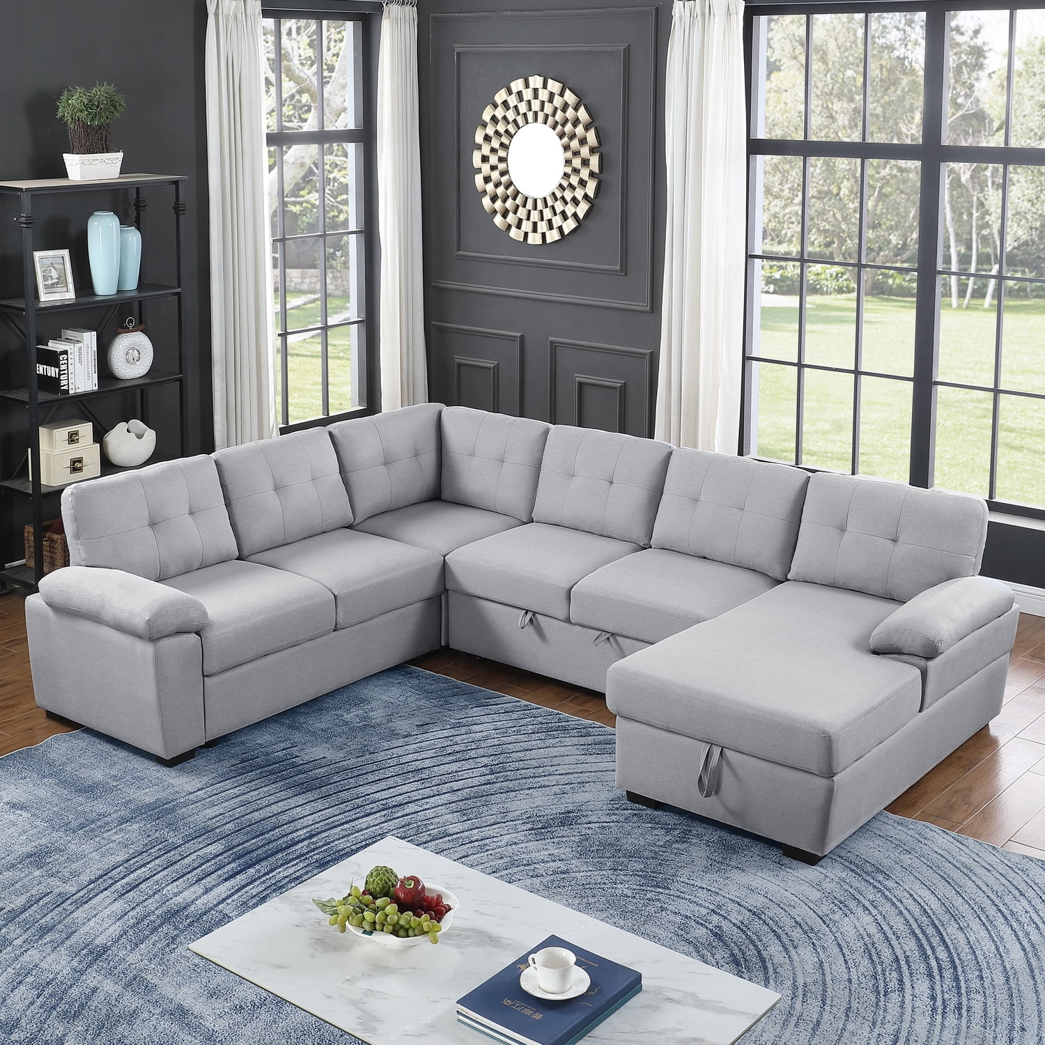 C Shaped Couch