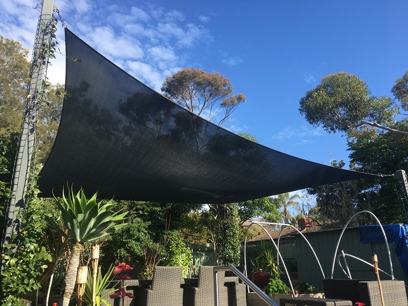 Shade Sail Hyperbolic Architectural Backyard Shade
