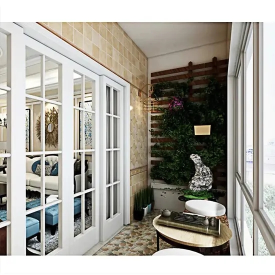 Sliding Glass Doors White Mullion Detail Multi Pane Sliding Doors