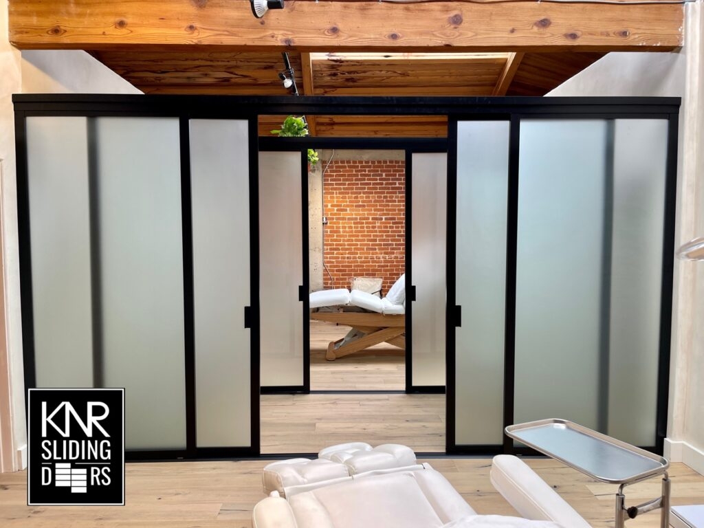 Sliding Room Divider: Professional Treatment Room Privacy Screen