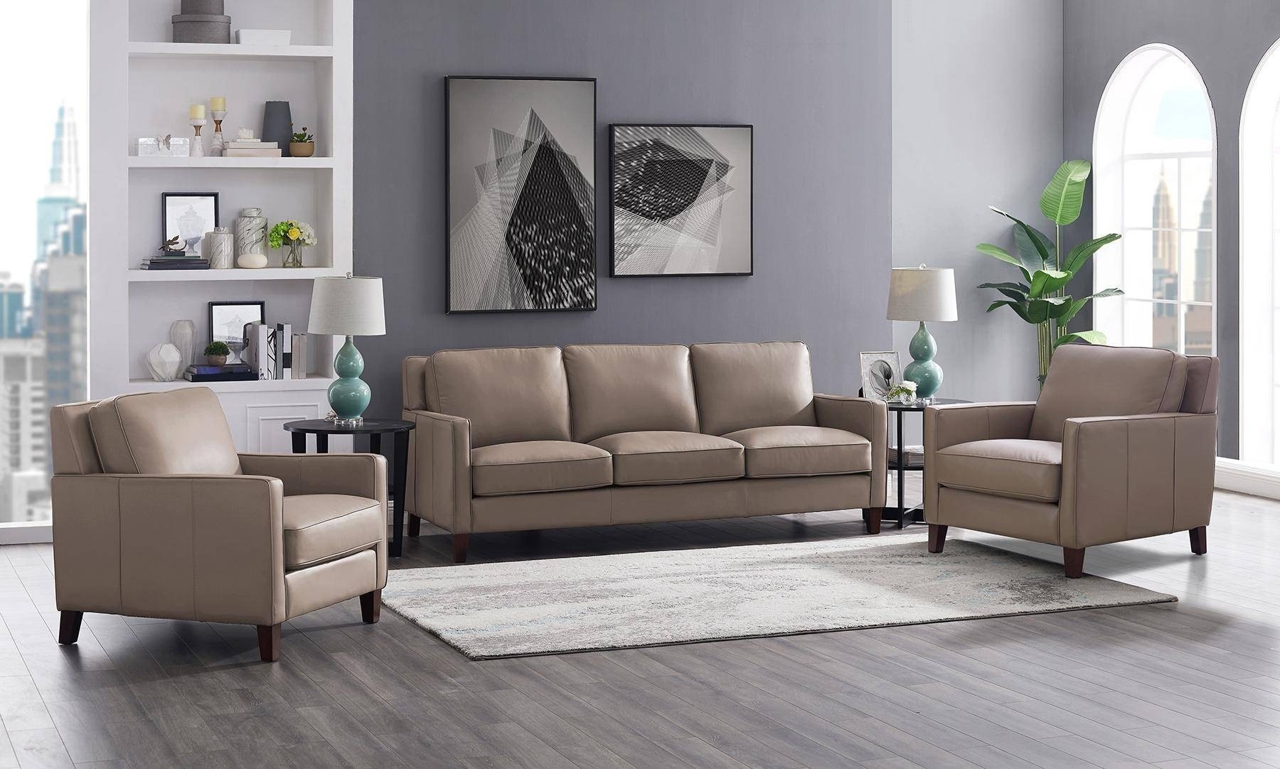 Sofa Set Urban Living Room Teal Ceramic Accent Lamps Seating