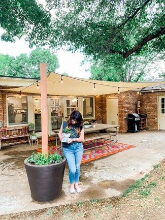 Sun Shade Industrial Pipe Table DIY Sun Shade Ideas