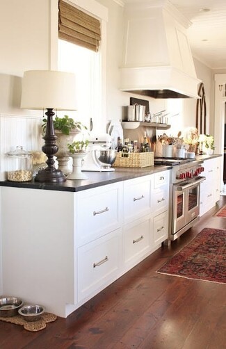 Table Lamp Turned Base Kitchen Counter Lamp Lighting