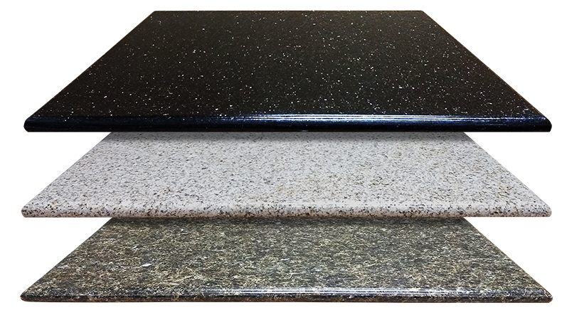 Table Top Bullnose Edge Granite Restaurant Table Tops