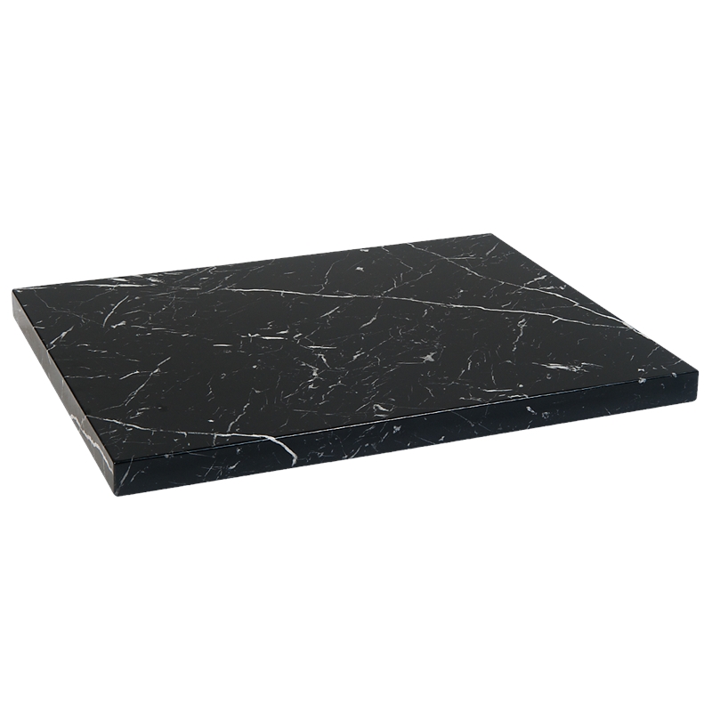 Table Top Marble Vein Pattern Black Marble Look Table Top