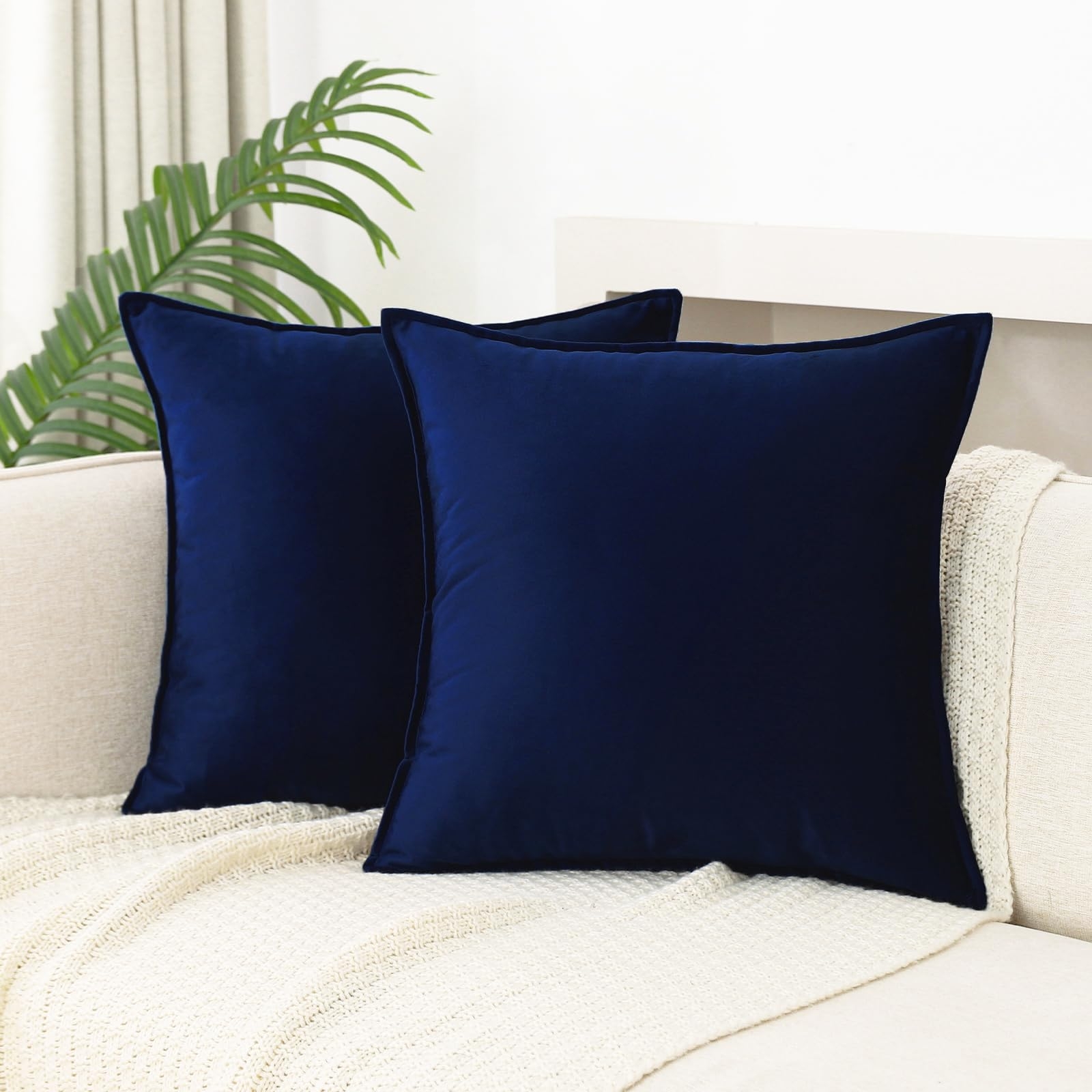Navy Blue Couch Pillows