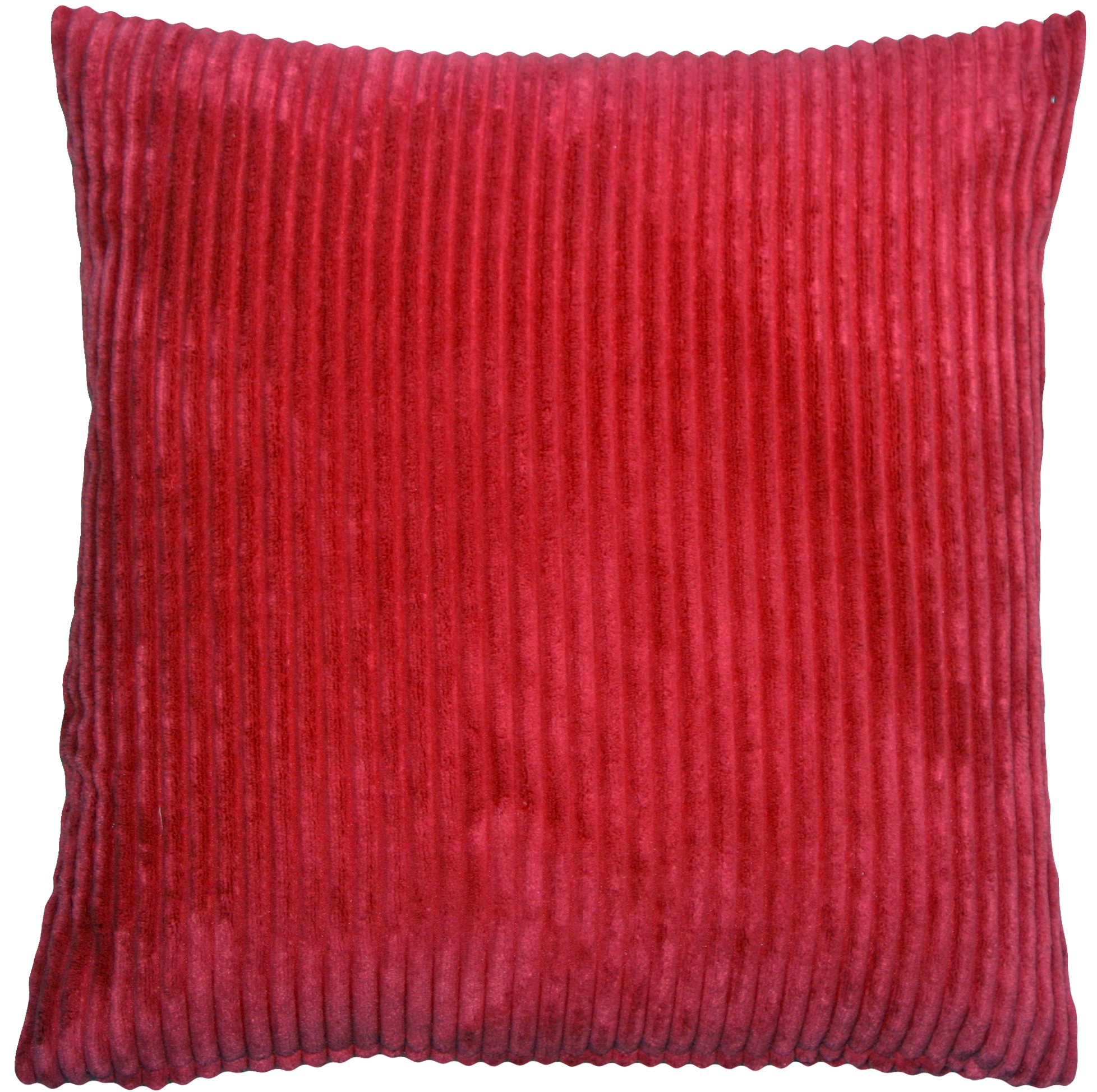 Throw Pillow Ruby Wide Wale Corduroy Ribbed Soft