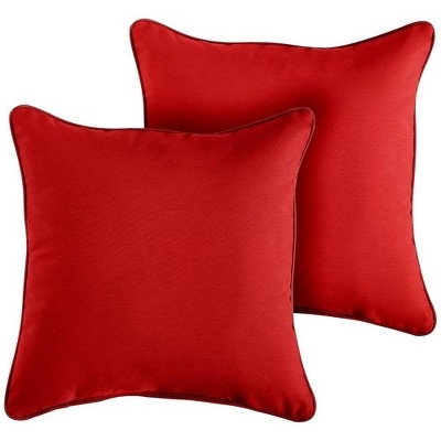 Throw Pillows Canvas Texture Jockey Outdoor Cushion