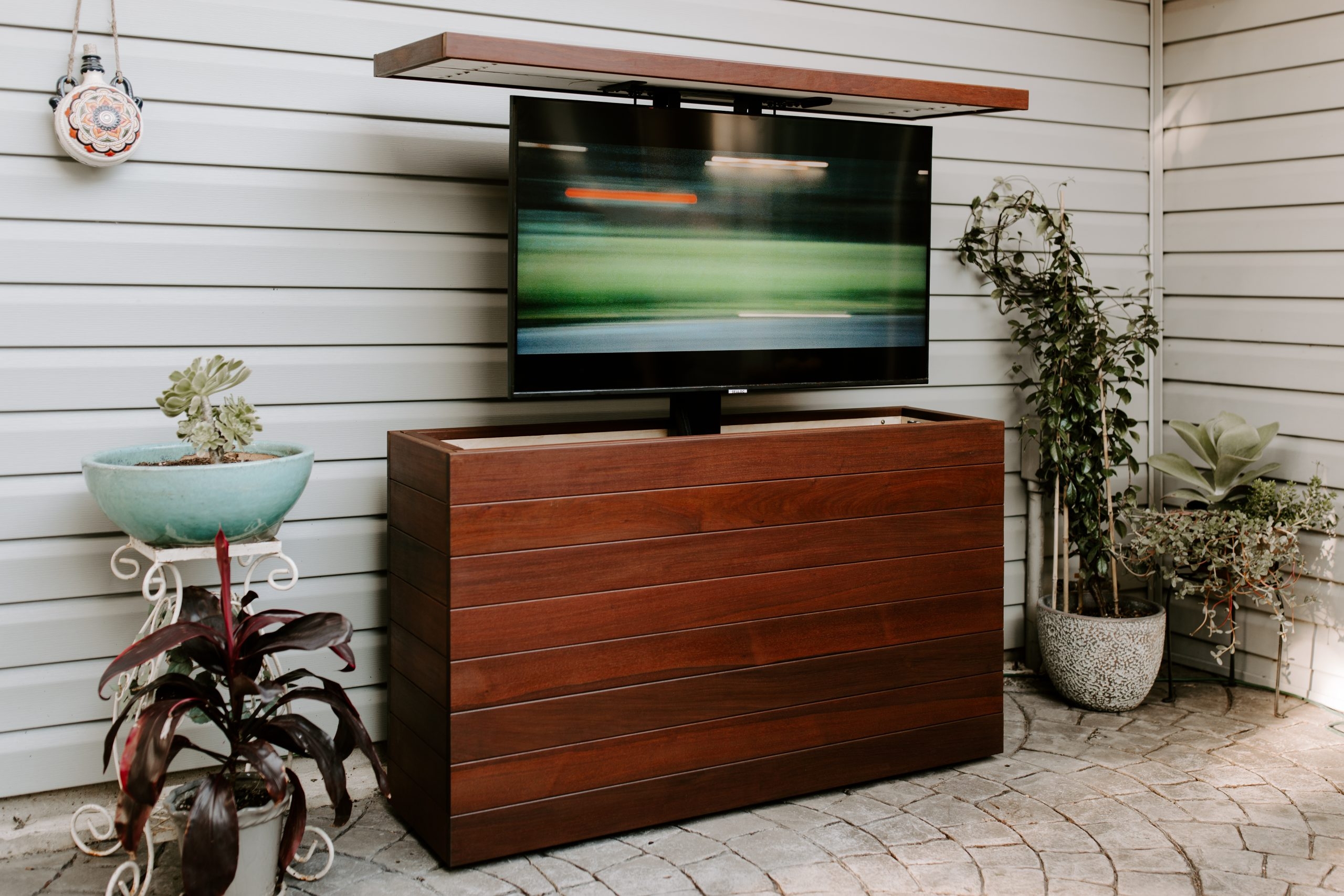 Tv Cabinet That Hides Tv
