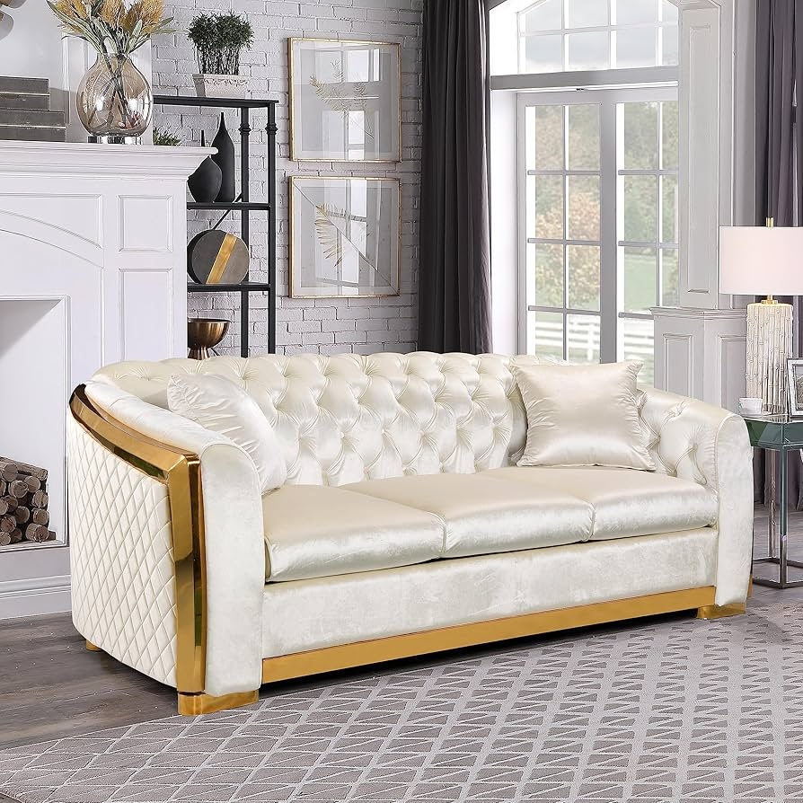 Gold Couch