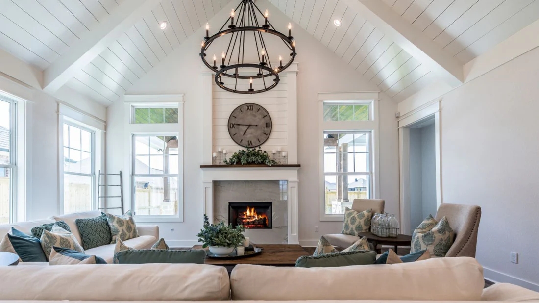 Wagon Wheel Chandelier: large scale double tier wheel light