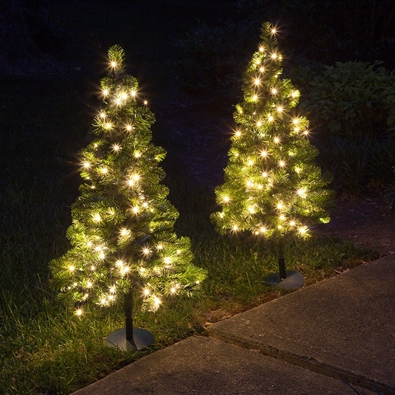 Walkway Tree Compact Design Warm White Led Walkway Trees