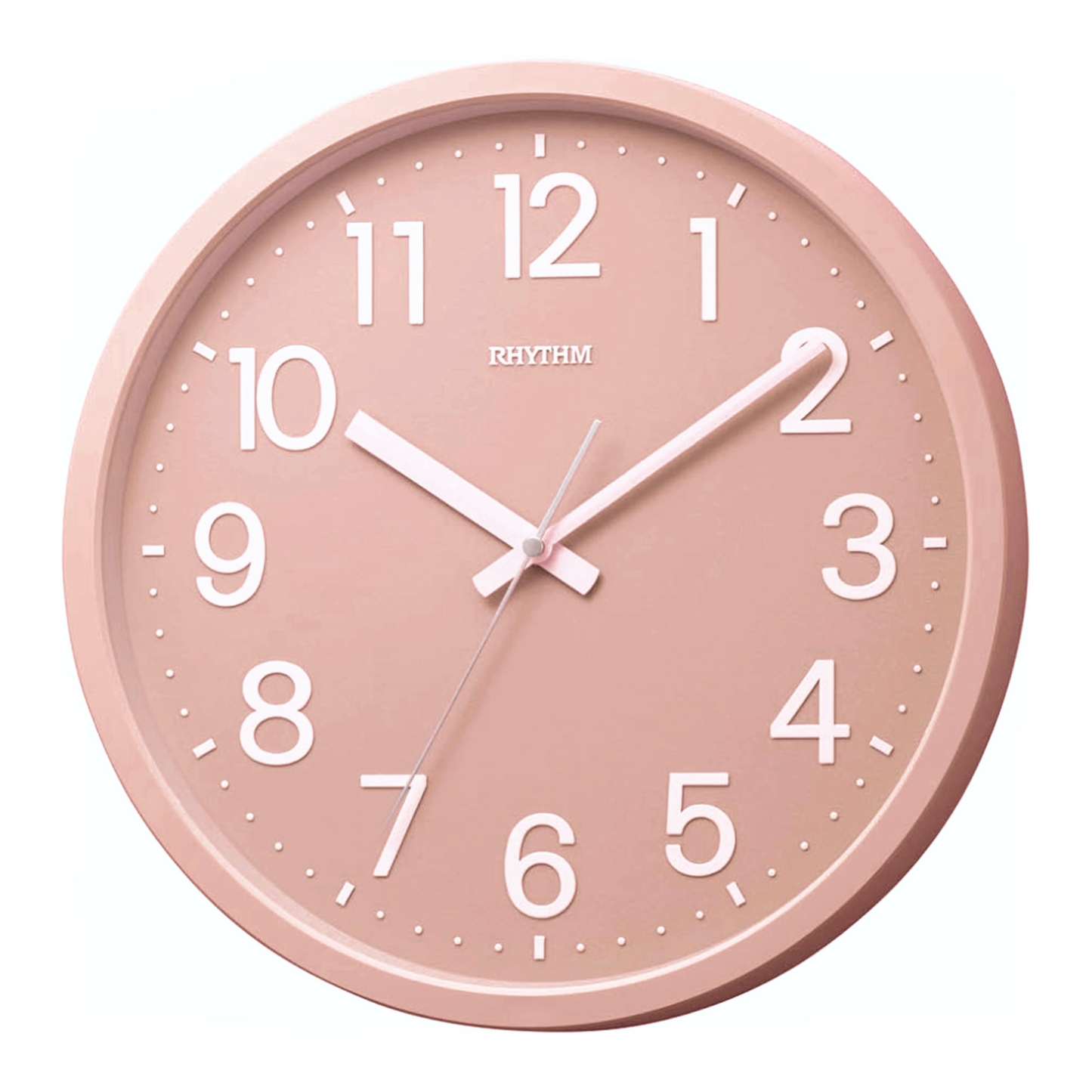 Wall Clock Cupid Tone Dotted Minute Track Raised Numeral Clock
