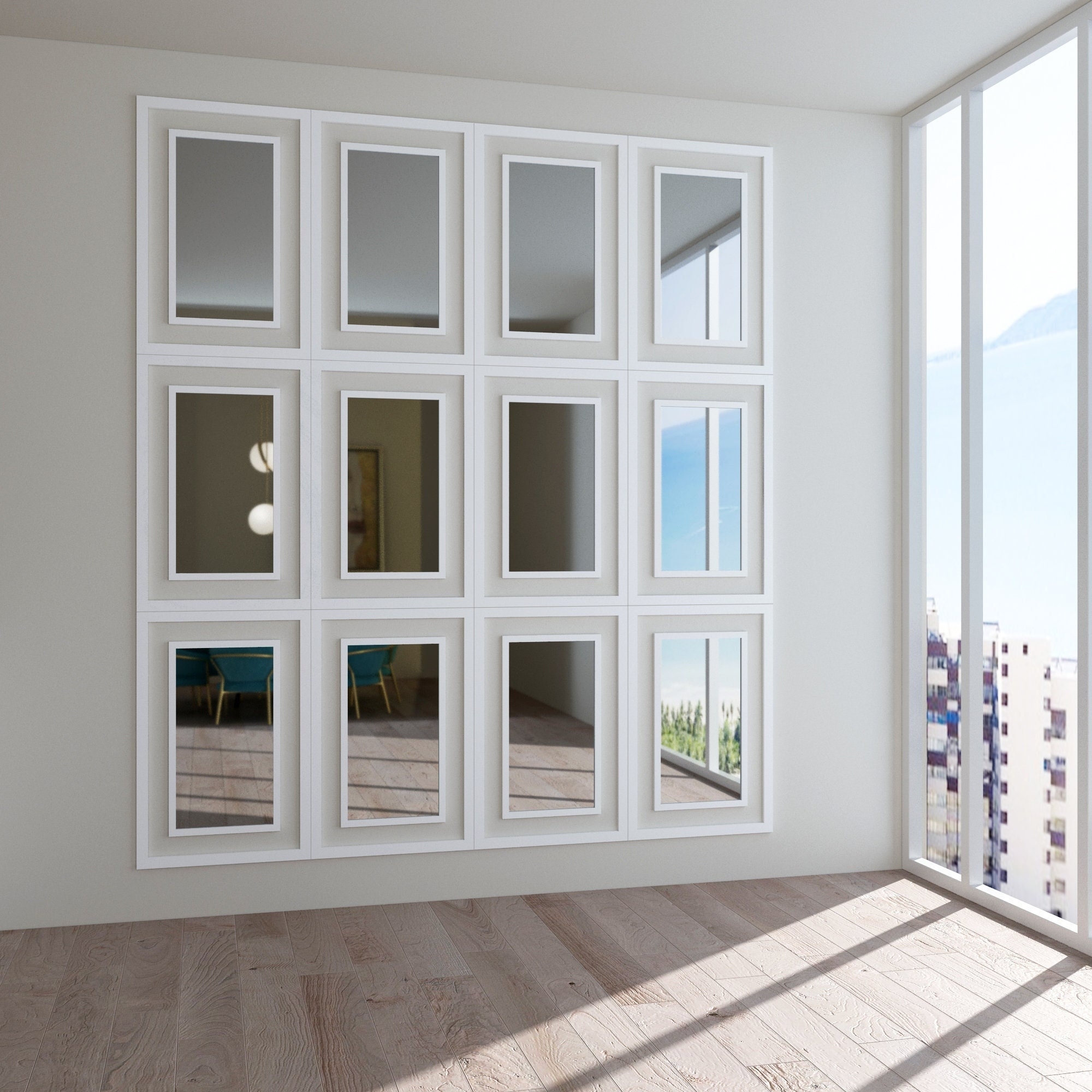 Mirrored Paneling