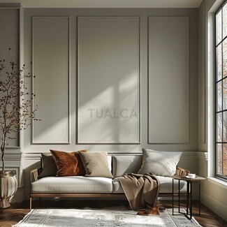 Wall Molding Kit: Pre-Cut Three Panel Transitional Trim