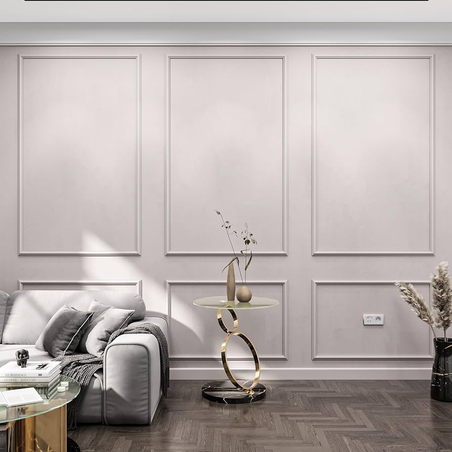 Wall Molding: Pre-Cut Symmetrical Matte Picture Frames