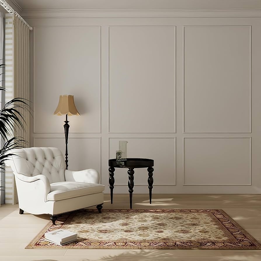 Wall Molding: Three Set DIY Peel and Stick Wainscoting