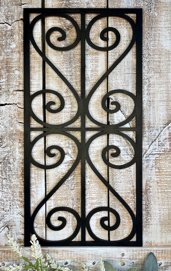 Wall Panel Matte Black Laser Cut Laser Cut Wall Shutter