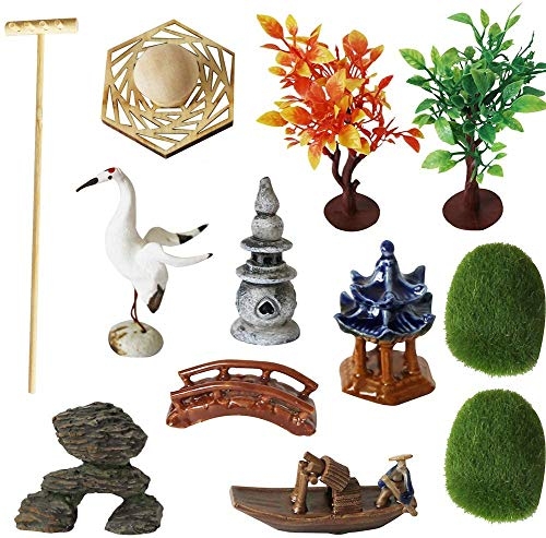 Zen Garden Kit Micro Landscape And Meditation Tools