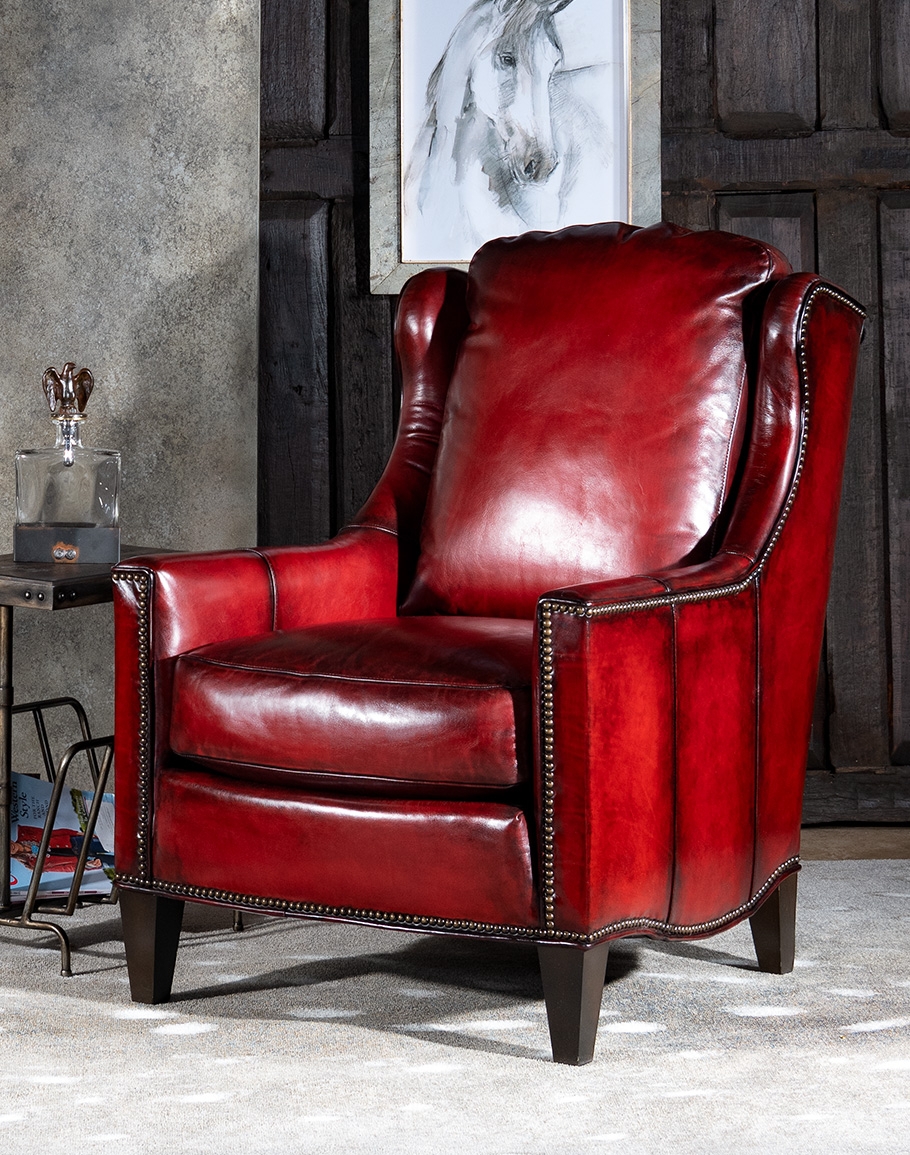Red Leather Chair