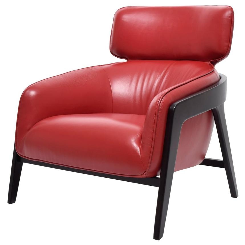Accent Chair Exposed Wooden Cradle Mid Century Seating