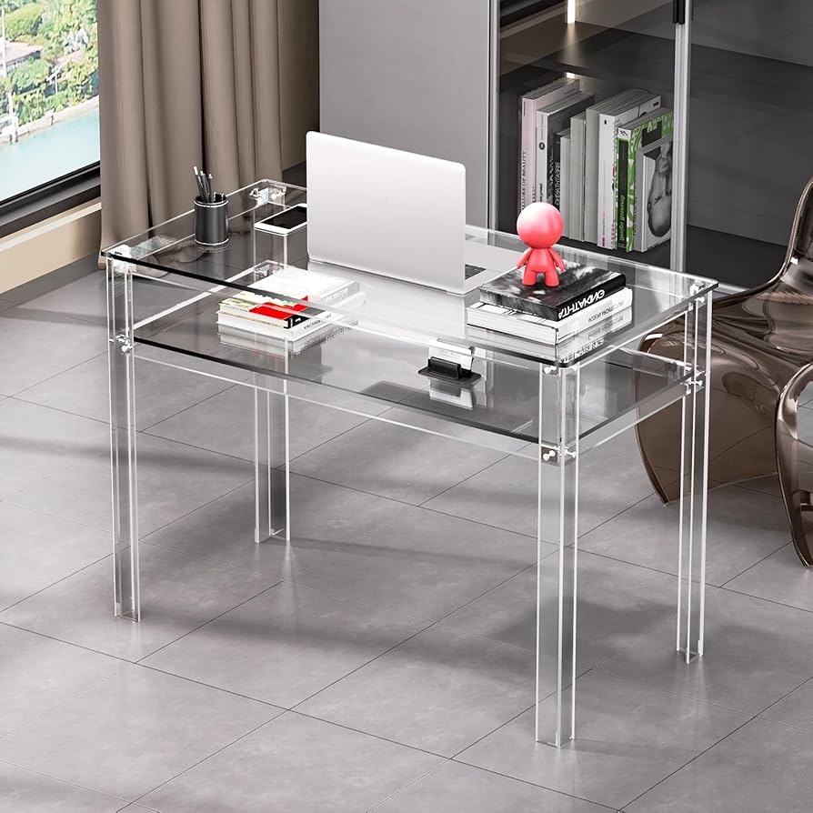 Lucite Desk